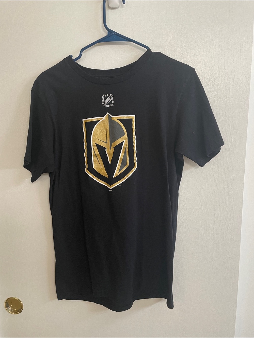 Adidas Jonathan Marchessault Vegas Golden Knights Black T-Shirt